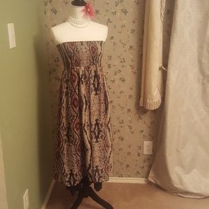 Rancho Estancia strapless dress / maxi skirt